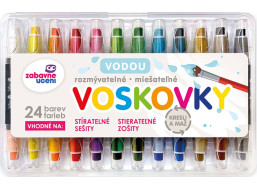 Kresli a maž - Vodou rozmývatelné voskovky