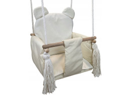 Dětská houpačka LULLABY - KRÉMOVÁ