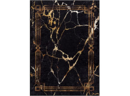 Kusový koberec Miro 51333.801 Marble black / gold