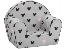 Dětské křesílko MINI - Myška Minnie - šedé