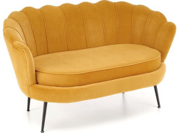 Dvoumístná pohovka AMORTO XL - hořčicová