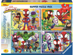 RAVENSBURGER Puzzle Spidey a jeho úžasní přátelé 4x42 dílků