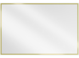 Obdélníkové zrcadlo MEXEN LOFT 90x60 cm - zlatý rám, 9852-090-060-000-50