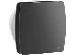 Koupelnový ventilátor MEXEN AXS 100 se zpětnou klapkou a senzorem vlhkosti - černý, W9601-100H-70