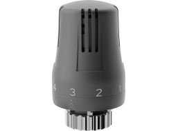 Termostatická hlavice pro radiátor MEXEN Cla ic - šedá - M30x1,5, W908-002-66