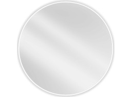 Kulaté zrcadlo MEXEN LOFT 100 cm - bílý rám, 9850-100-100-000-20