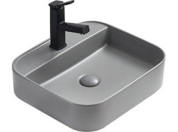 Keramické umyvadlo MEXEN SOFIA 50 - světle šedé matné, 22155061