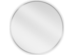 Kulaté zrcadlo MEXEN LOFT 60 cm - inox rám, 9850-060-060-000-10