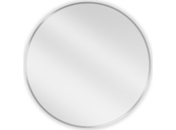 Kulaté zrcadlo MEXEN LOFT 70 cm - inox rám, 9850-070-070-000-10