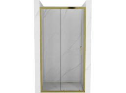 Sprchové dveře MEXEN APIA GOLD 150 cm - zlaté, 845-150-000-50-00