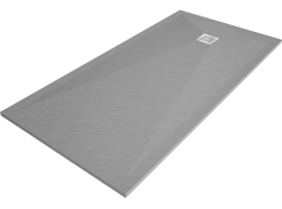 Sprchová vanička MEXEN STONE+ 80x160 cm - betonová šedá - minerální kompozit, 44618016