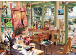 RAVENSBURGER Puzzle Moje útočiště č.11: Zahradní ateliér 1000 dílků