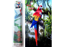 Norimpex Diamantové malování Barevní papoušci 80x40 cm