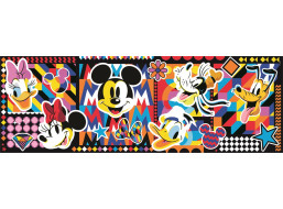 CLEMENTONI Panoramatické puzzle Disney klasika 1000 dílků