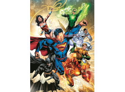 CLEMENTONI Puzzle DC Comics: Liga Spravedlnosti 500 dílků