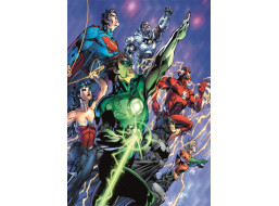 CLEMENTONI Puzzle DC Comics: Liga Spravedlnosti 500 dílků