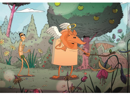 CLEMENTONI Puzzle Netflix: Tenhle svět mě nedostane (Zerocalcare II) 1000 dílků
