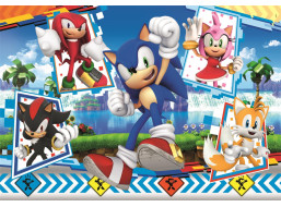 CLEMENTONI Puzzle Sonic MAXI 24 dílků