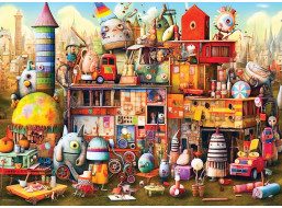 EUROGRAPHICS Puzzle Nepovedené hračky XL 500 dílků