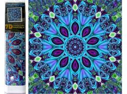 Norimpex Diamantové malování 7D Magická mandala 30x30 cm