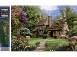 Norimpex Diamantové malování Domek 30x40 cm