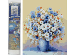 Norimpex Diamantové malování Luční kytice 30x40 cm