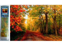 Norimpex Diamantové malování Podzim v lese 30x40 cm