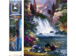 Norimpex Diamantové malování Vodopád 30x40 cm