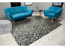 Plyšový koberec 3D Home - Barcelona - šedý
