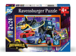 RAVENSBURGER Puzzle Batwheels 2x24 dílků