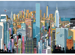 RAVENSBURGER Puzzle Město New York 1000 dílků