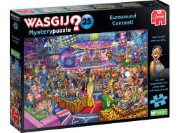 JUMBO Puzzle WASGIJ Mystery 25: Soutěž Eurosound! 1000 dílků