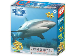 PRIME 3D Puzzle Žralok Perezův 3D 150 dílků