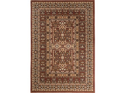 Kusový koberec EUFRAT Rakka - hnědý