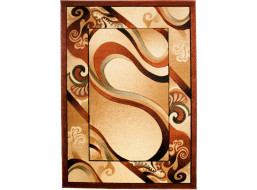 Kusový koberec ANTOGYA Wave - krémový/hnědý