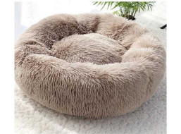 Plyšový pelíšek pro psy CANIS 40 cm - béžový