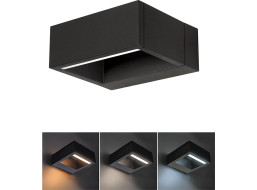 LED venkovní nástěnné osvětlení Ragusa, 7W, 450lm, 3 CCT