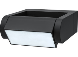 LED venkovní nástěnné osvětlení Crotone, 7W, 450lm, 3000K, náklopné