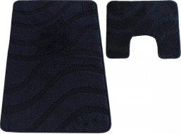 Sada koupelnových předložek s výřezem TÁŇA - symphony - černá