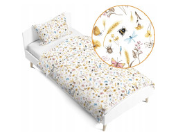 Dětské bavlněné povlečení 140x200 cm BABYMAM PREMIUM - Letní slunovrat