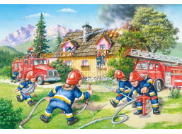 CASTORLAND Puzzle Hasiči MAXI 40 dílků