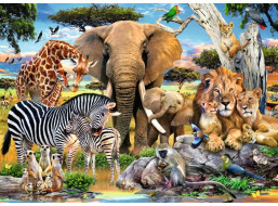 RAVENSBURGER Puzzle Mateřská láska XXL 500 dílků