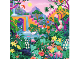 RAVENSBURGER Čtvercové puzzle Art & Soul: Úžasná příroda 750 dílků