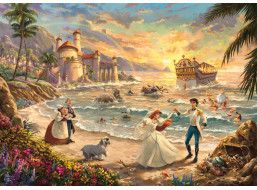 SCHMIDT Puzzle Disney: Malá mořská víla - Oslava lásky 1000 dílků