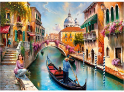 CHERRY PAZZI Puzzle Léto v Benátkách 1000 dílků