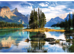 TREFL Puzzle Premium Plus Photo Odyssey: Spirit Island, Kanada 1000 dílků