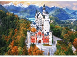 TREFL Puzzle Premium Plus Photo Odyssey: Zámek Neuschwanstein 1000 dílků