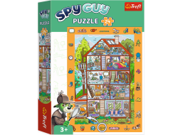 TREFL Puzzle s hledáním obrázků Spy Guy: V domě 24 dílků