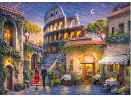 CHERRY PAZZI Puzzle Romantický Řím 1000 dílků