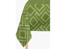 Dekorační bavlněný ubrus JANE Premium 85x85 cm - zelený